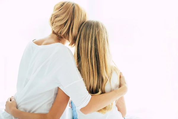 Feliz Madre Hija Juntas Casa — Foto de Stock