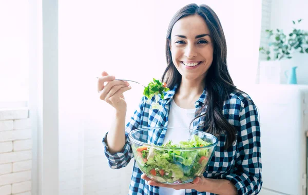 Gezonde Levensstijl Goed Leven Biologisch Voedsel Groenten Close Portret Van — Stockfoto