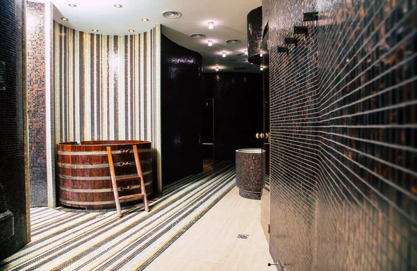 Luxury Interior Turkish Bath Sauna Classic Turkish Hammam — Stock Photo, Image