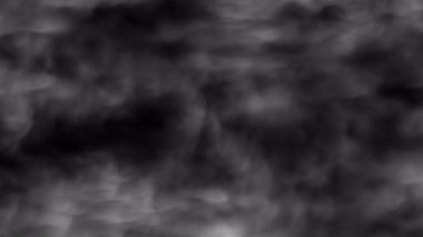 Abstract smoke, cloud or fog animation background or overlay, concepts, ideas, 4k, transparent background with alpha channel