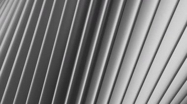 Abstract animated metal structure sheets, slats structure, concepts, ideas, 4k