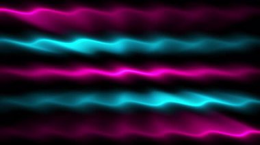 Abstract colorful 3D lines background with sine wave warp and neon color effect, concepts, ideas, 4k, transparent background with alpha channel, seamless loopable element