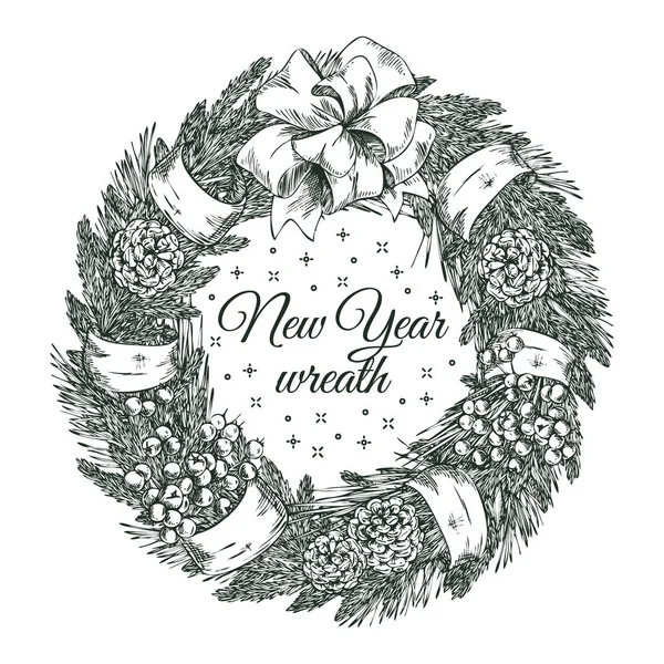 New Year postcard — Stock Vector