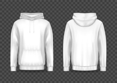 Beyaz adam 3D kapüşonlu ya da kapüşonlu, sweatshirt, ceket