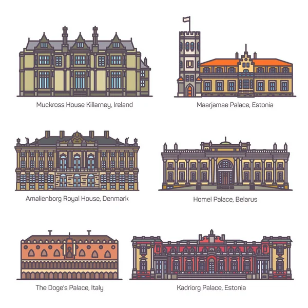 Kraliyet sarayı seti, Avrupa parlamentosu