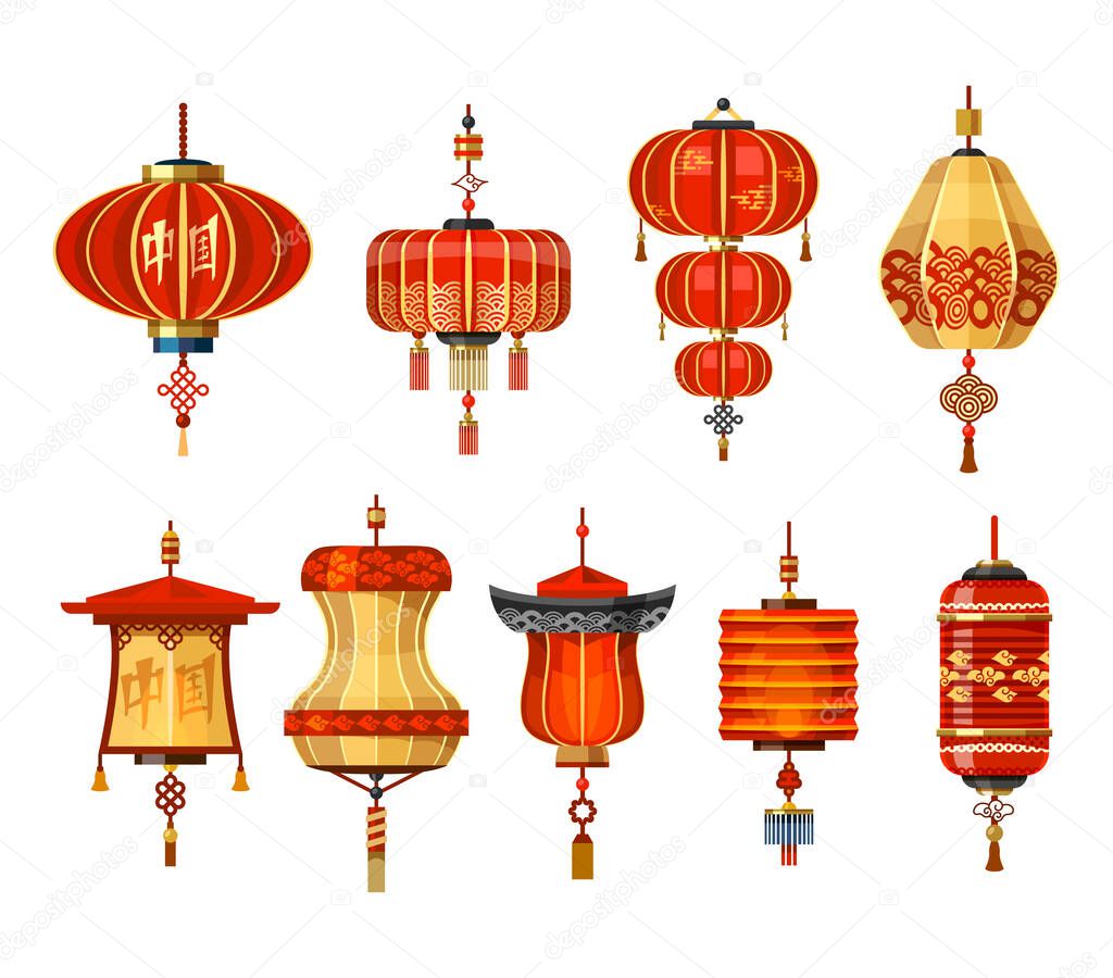 Chinese lantern lamps, China New Year decoration