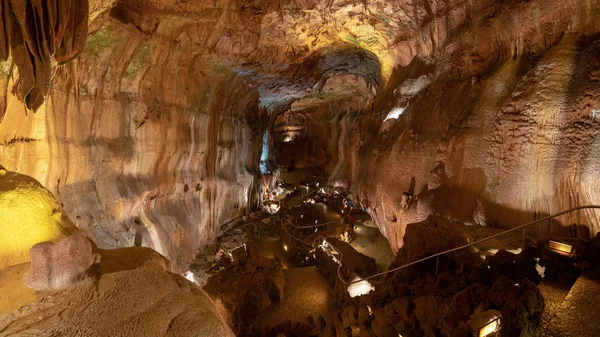 Mira Aire Portugal Avril 2018 Vue Intérieure Grotte Grutas Mira — Photo