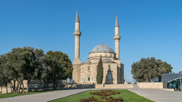 Baku Azerbajdzsán 2018 Április Mecset Mártírok Vagy Török Mecset Egy — Stock Fotó