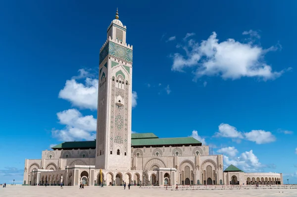 Casablanca, Fas-Nisan 2018: Hassan Ii camiidir bir cami Casablanca, Fas. Fas ve dünyanın en büyük 7'en büyük camisi olan.