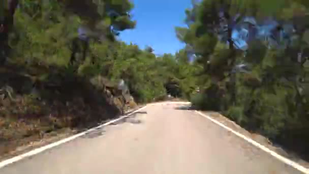 Samsun Turquía Junio 2018 Timelapse Video Carretera Que Conduce Lago — Vídeo de stock