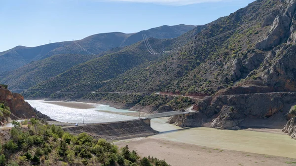 Kemaliye Turkije Oktober 2018 Recep Yazicioglu Brug Rivier Eufraat — Stockfoto