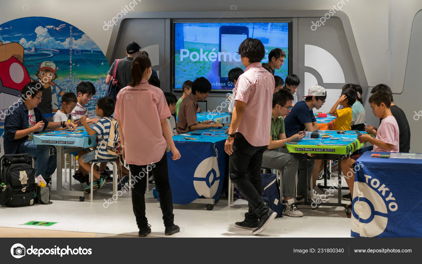 Tokyo Japan August 18 Parents Children Playing Pokemon Branded Arcade Stock Editorial Photo C Canyalcin Tokyo Japan August 18 Parents Children Playing Pokemon Branded Arcade Stock Editorial Photo C Canyalcin