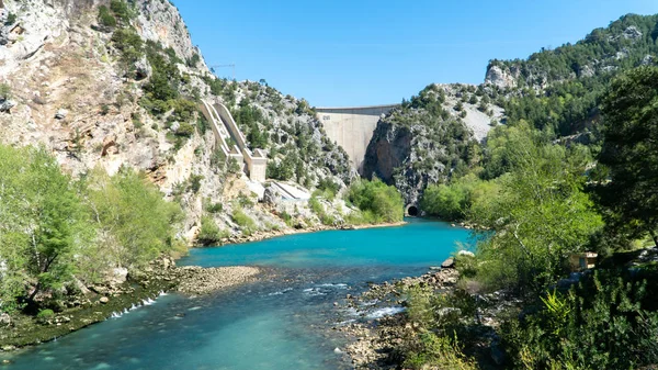 Oymapinar dam in Oymapinar, Antalya, Turkije — Stockfoto