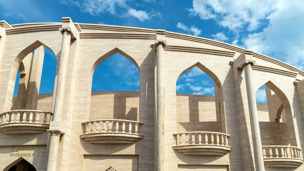 Katara Villaggio culturale sala polifunzionale Anfiteatro, Doha, Qatar — Foto Stock