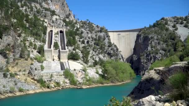 Oymapinar Turquía Marzo 2019 Green Canyon Oymapinar Dam Área Antalya — Vídeo de stock