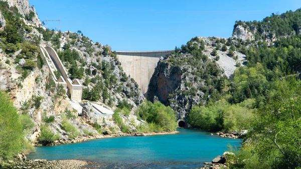Green Canyon in Oymapinar dam Area, Antalya, Turkije — Stockfoto