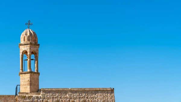 Dereici Savur Mardin Enero 2020 Iglesia Del Pueblo Sirio Abandonado — Foto de Stock