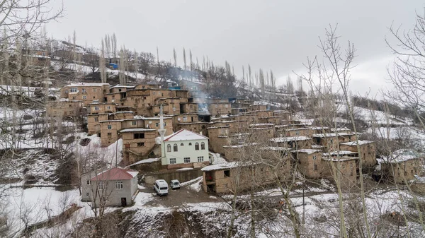 Hizan Bitlis Turkey February 2020 Remote Village Eastern Turkey Anatolia — 图库照片