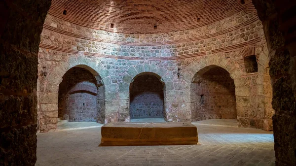 Midyat Mardin Turquia Janeiro 2020 Detalhes Arquitetônicos Interiores Monástica Mor — Fotografia de Stock