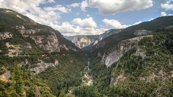 Yosemite Usa August 2014 Yosemite National Park Panoramic Landscape — Stock Photo, Image