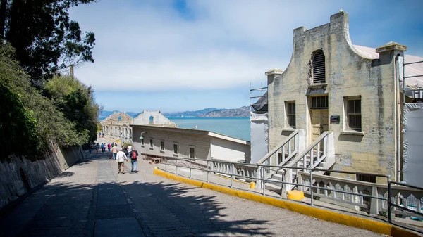 San Francisco California Abd Ağustos 2014 Turistlerin Ziyaret Ettiği Alcatraz — Stok fotoğraf