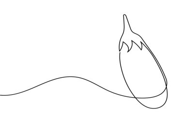 Dondurma çubuğu bir çizgi minimalist stil çiziyor dış hat vektör simgesini izole et