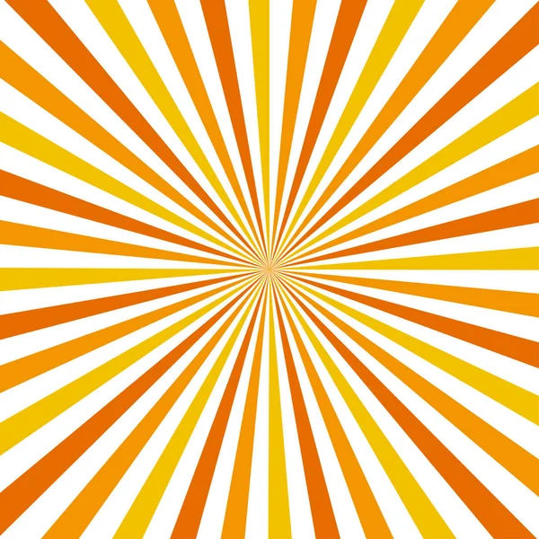 太陽光線 抽象的な背景 ビンテージ スタイル — ストックベクタ