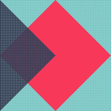 Vektör geometrik seamless modeli. Modern şık doku