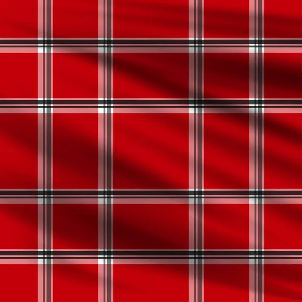 Carreaux Rouges Lumberjake Plaid Tartan Noir Rouge Carreaux Motif Écossais — Image vectorielle