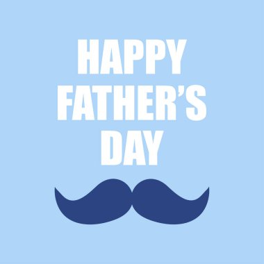 Babası günün kutlu olsun. Baba gün. Şablon tebrik kartı