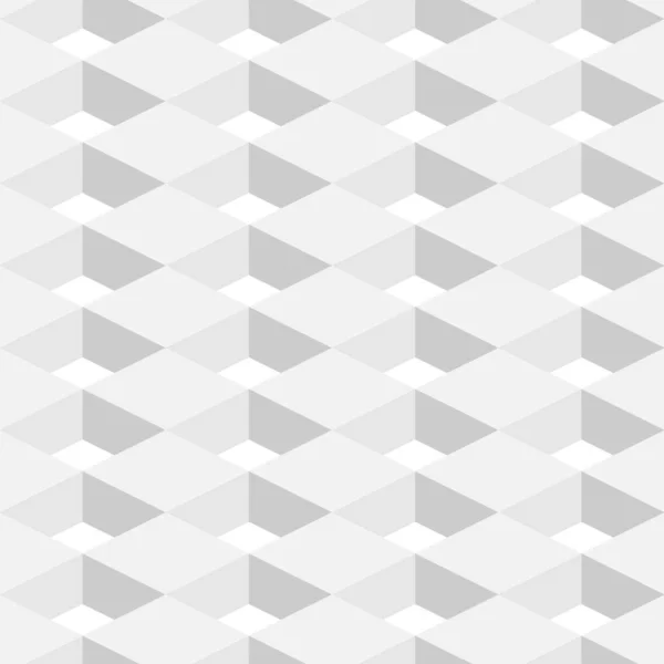Astratto sfondo geometrico colore bianco nel disegno 3d — Vettoriale Stock
