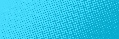 Komik halftone nokta arka plan mavi renk. Komik arka plan. Halftone nokta arka plan