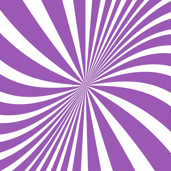 Rayos de sol de fondo. Rayos solares en diseño espiral. Rayos de sol color violeta. Vector — Vector de stock