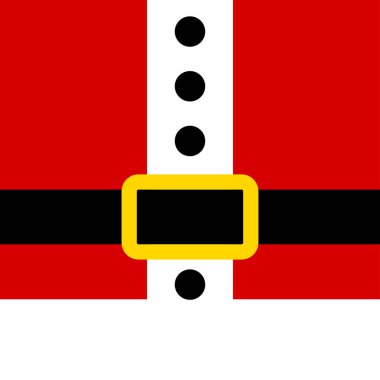 Noel Baba geçmişi. Noel Baba tebrik kartı. Yeni yıl konsepti. Noel zamanı. Vektör illüstrasyonu