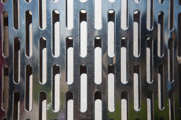 Hava deliği metal plaka, doku ve arka plan akan paterni