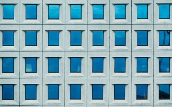 Windows Kontorsbyggnader Bakgrunden — Stockfoto