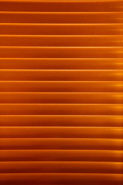 Horizontal Pattern Orange Venetian Blinds Gradation Color — Stock Photo, Image