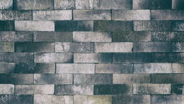 Arka plan ve doku siyah arduvaz tuğla taş duvar