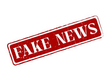 Medya ve Gazetecilik İçin Sahte Haber Kauçuk Damga Mührü