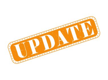 Bir Çubuğun Üzerinde Güncellenmiş Lastik Damga Mührü