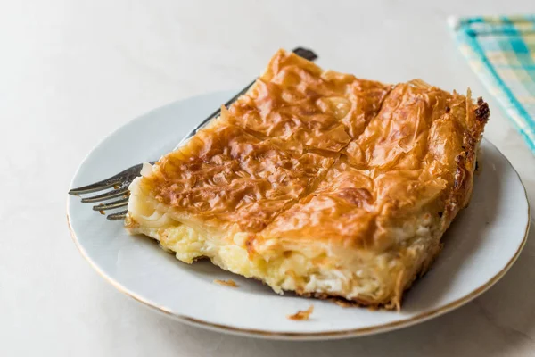 Turco Boregi Tabla Borek Burek Cibo Tradizionale — Foto Stock