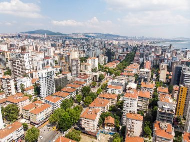Bağdat Caddesi havadan görünümü (Türkçe: Bağdat Caddesi) önemli bir yüksek sokak Istanbul Anadolu tarafında yer. Cityscape