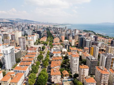 Bağdat Caddesi havadan görünümü (Türkçe: Bağdat Caddesi) önemli bir yüksek sokak Istanbul Anadolu tarafında yer. Cityscape
