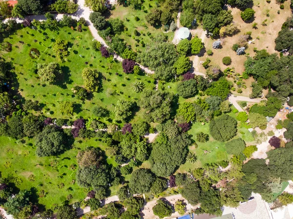 Luftaufnahme Des Fenerbahce Parks Kadikoy Istanbul Stadtbild — Stockfoto