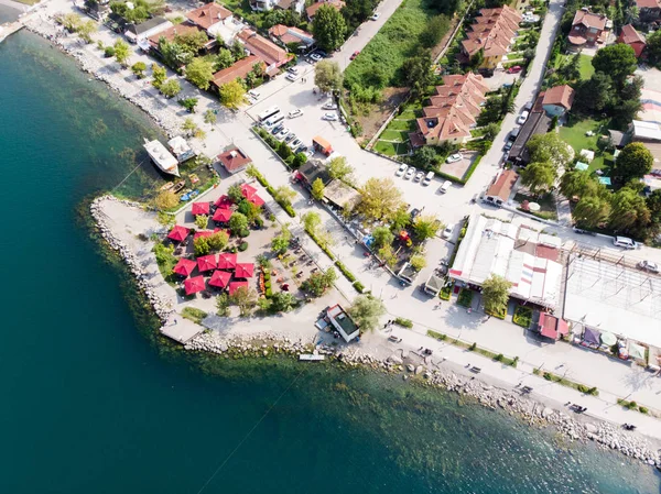 Lac Sapanca Sakarya Turquie Bord Mer Avec Pedalo — Photo