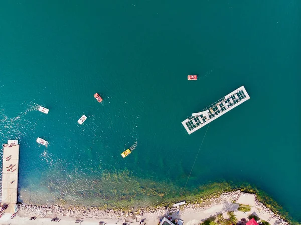 Στη Λίμνη Sapanca Επαρχία Σαγγάριου Τουρκία Παραθαλάσσια Θαλάσσιο Ποδήλατο — Φωτογραφία Αρχείου