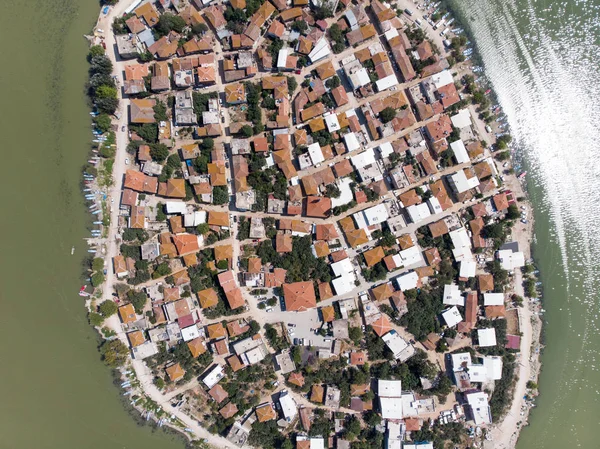 Luftaufnahme Der Halbinsel Golyazi Bei Bursa Türkei Natur Der Stadt — Stockfoto