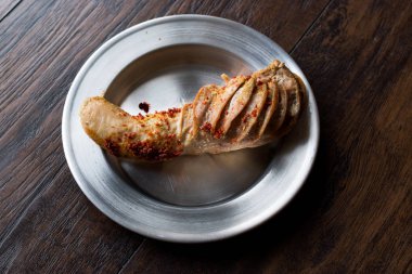 Yemek pirinç doldurulmuş işkembe Sirdan Dolma / Adana sakatat gıda Shirdan. Geleneksel çanak.