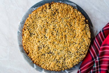 Ev yapımı elma pasta parçalamak / Crumb Pie