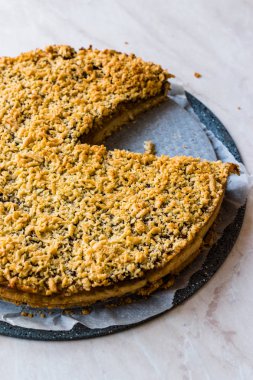 Ev yapımı elma pasta parçalamak / Crumb Pie